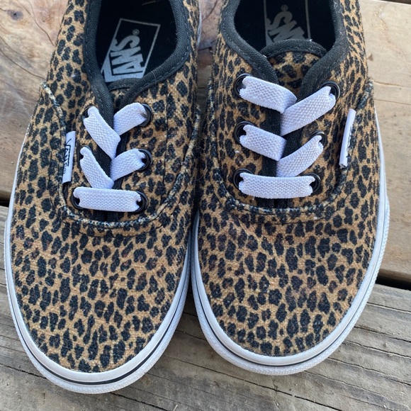 kids leopard vans